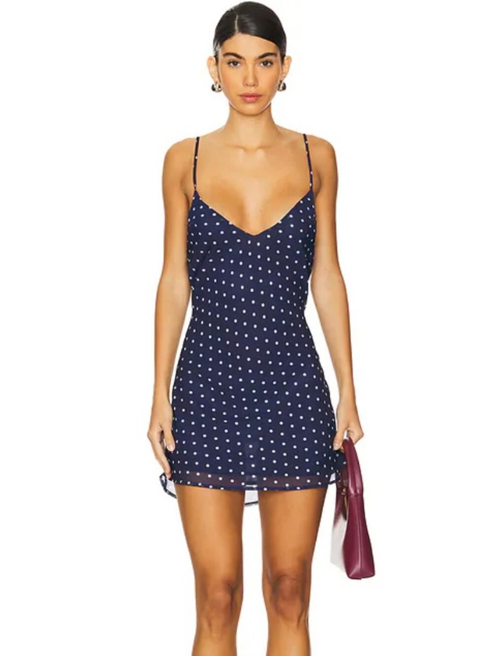 NWT Bella Venice Jordan Slip Dress in Navy & White